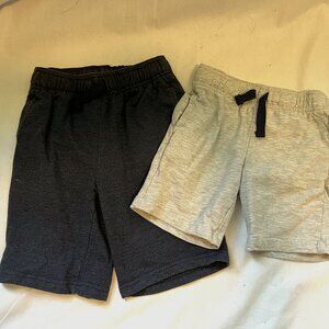 Bundle of 2 boys sweatpant shorts.  Size 4.